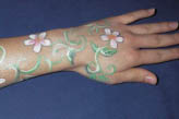 flower arm design